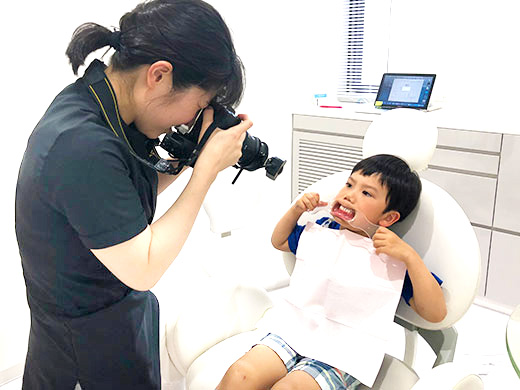 京都市左京区 おおくぼ歯科クリニック　子供の診療の流れ